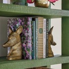 Carson Kressley Fox Head Bookends - Set Of 2 Freeships 