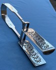 Large English Sterling Silver Asparagus Tongs 212g
