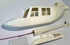 Rare Vintage Kalt Jet Ranger Helicopter Model Body - For Parts   Refurbishment