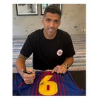 Luis Suarez Signed Authentic Barcelona 2017-18 Jersey  fan Print   Icon Frame