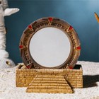 Stargate Glowing Resin Figures Model Toy Crafts Light Lamp Room Table Decor Gift