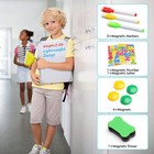 Magnetic Small White Board Foldable 12  X 16  Double-sided For Kids Students 