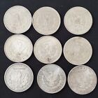 Morgan Silver Dollar Circulated Details Coins  mixed Condition  Lot