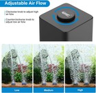 Hygger Aquarium Air Pump  Quiet Adjustable Fish Tank Air Pump  7w