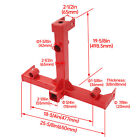 3 Point Hitch Adapter 2  Receiver Trailer Drawbar Gooseneck Ball For Tractors