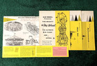 1966 Allan Herschell Carnival Ride Brochure Lot Amusement Carousel Sky Wheel