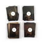 5 Victorian Ladies Tintype Photo Lot - Weathered Women Antique Fashion Portraits
