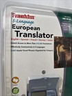 New Franklin 5 Language Translator English  Spanish  French  German    Italian