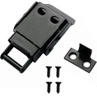Stainless Steel Spring Loaded Black Draw Latches   Tension Latches Toggle Has   