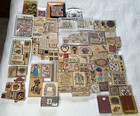 Lot Of 100  Rubber Stamps Vintage Psx Hero Arts Stampin Up House Mouse Comotion