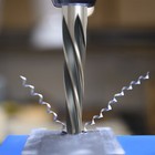 9 16  Tapered Bridge construction Reamer Drilling 1 2  Flat Shank Spiral Flute