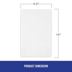 Mt Products Blank Envelope Pouch 6 5    X 10    Shipping Label Sleeves - Pack Of 100