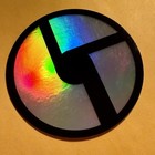 Disco Biscuits - Bisco Holographic Sticker - 3  Vinyl  Uv water Resistant