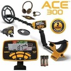 Garrett Ace 300 Metal Detector With Searchcoil And 3 Accessories - Open Box