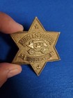 Vintage Wells Fargo Stagecoach Agent Badge Collectible