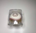 Rawlings 2022 World Series Champions Houston Astros Baseball In Cube - Gold