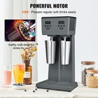 Milkshake Maker Mixer Machine Double Head Electric Blender Steel With Led