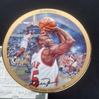 Michael Jordan The Comeback Bradford Exchange Collectible Plate W  Coa