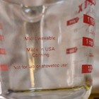 Vintage 2 Cups Pyrex 516 Glass Measuring Cup Red Lettering 1 Pint 500ml Usa