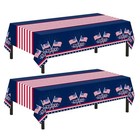  Pack Patriotic Tablecloth patriotic Decorations 54  X 108  2 4th Of July Flag