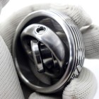 304 Stainless Steel Fidget Spinner Edc Metal Gyroscope Adhd Stress Relief Toy V2