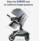 Graco Modes Nest 3-in-1 Travel System W  Snugride Dlx Car Seat Gray