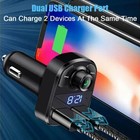 Bluetooth Car Fm Transmitter Mp3 Player Hands Free Radio Adapter Kit Usb Charger