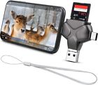 Trail Camera Viewer Memory Card Reader Compatible With Iphone android type C  Me