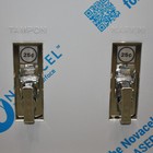 Bradley Sanitary Napkin And Tampon Dispenser 407-450000  Silver  Quarter Charge