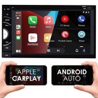 Dvd Car Stereo Receiver Work W  Bluetooth  Apple Carplay  Android Auto  Cam Pk5
