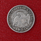 1833 Us Capped Bust Half Dime Silver Coin Great Details