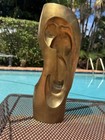 Antique Signed Bronze Mancusi Style Modernist Ear And Nose 14    Sculpture  -    eo   