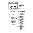 Monarch Label Gun 1136-03 Alpha numeric Authorized Monarch Dealer - Warranty