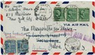 Usa To Dutch East Indies Via Hong Kong Airmail Redirected In Java September 1939