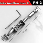 1pc Spring Loaded Screw Holder Drill Bit Anti Drop Phillips Driver Clamp Tool