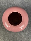Vintage Mccoy Pottery Dark Pink Mauve Fineform 12  Floraline Bijou Vase