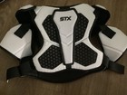 Stx Cell V Lacrosse Shoulder Pad Size Small White New W Tags