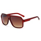 Retro 80s Fashion Uv400 Protect Vintage Black demi Pilot Men Women Sunglasses