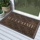 Welcome Door Mat 29 5 x17  Heavy Duty Non-slip Floor Mat Rug For Home Entrance