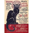 Trefl Wood Craft 200 Piece Wooden Puzzle - The Black Cat - Th  ophile Alexandre S