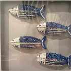 Viral Beaded Sardines Set Of 4 Sardine Napkin Rings From Tahari Home New 