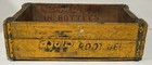 Vintage Masons Root Beer Yellow Coca Cola Wood Soda Pop Crate Box