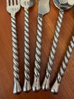 Gourmet Settings  Silver Tear  18 10 Stainless Flatware Twisted Handle - Choice