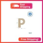 Wooden Letter P Cutouts 8   Wooden Letters For Wall Decor  Home Decor  Crafts  A
