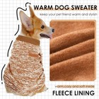 Warm Soft Dog Sweaters For Small Dogs Cats Pet Clothes Apparel