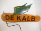 Antique Vintage Dekalb Corn Seed Farming  Metal Sign Weather Vane Double Sided