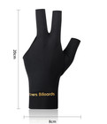 Three Fingers Billiard Gloves Snooker Cue Professional 4 Colors  spandex 