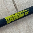 Back To The Future Ii Flaming Delorean Black Ink Pen Topper Movie Promo Writing