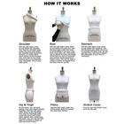 Adult Female Dress Form Mannequin Padding System For Professional Dress Forms   