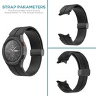 New Magnetic Silicone Strap Band For Samsung Galaxy Watch 5 4 40 44mm 5 Pro 45mm